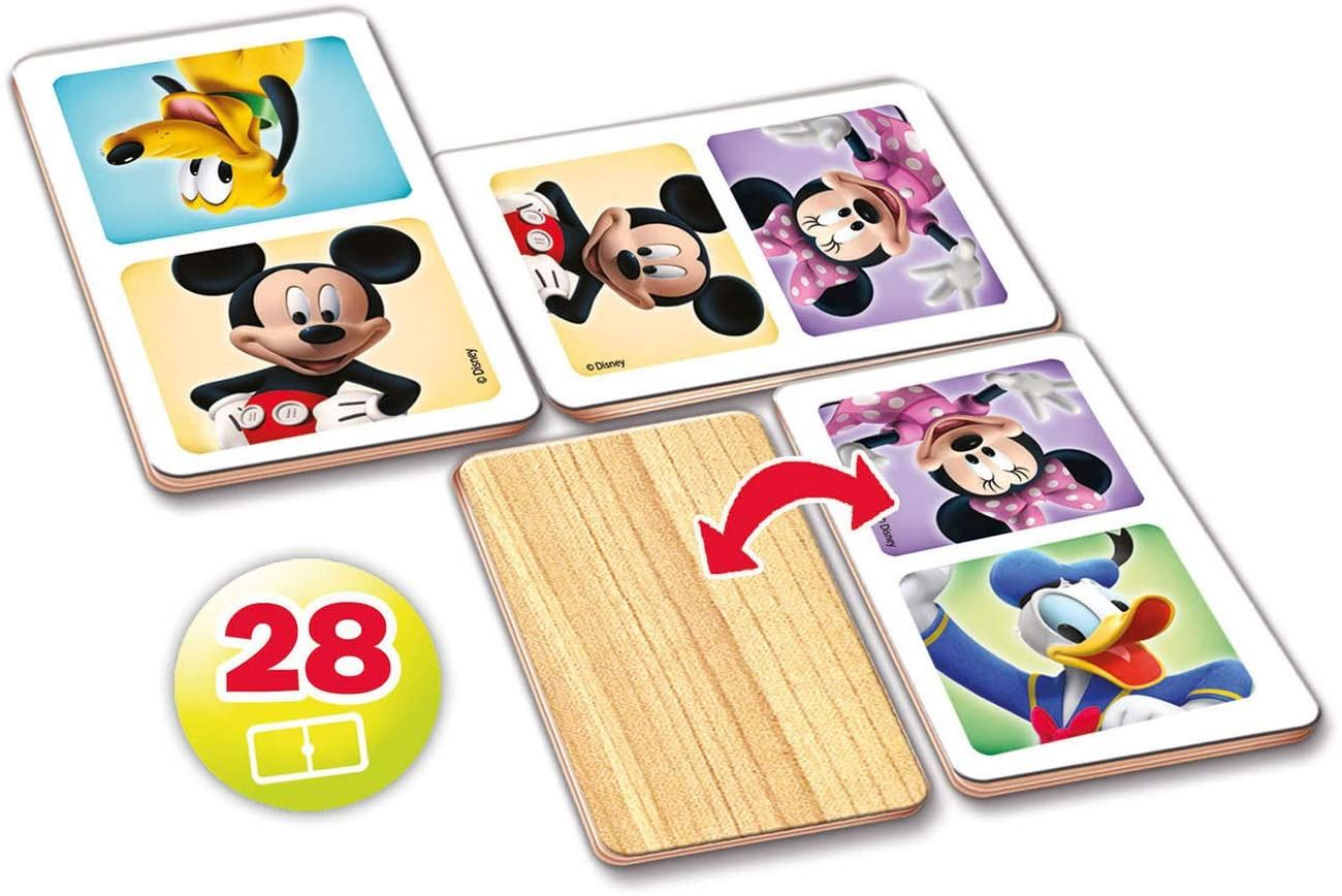 domino mickey / minnie 28 pzas