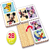 domino mickey / minnie 28 pzas domino mickey / minnie 28 pzas