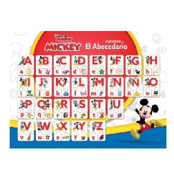 aprendo el abecedario mickey & friends (educa - 19328)