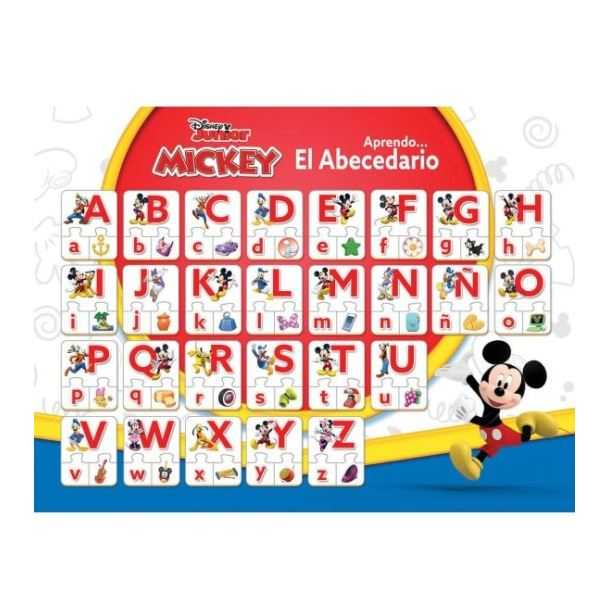 aprendo el abecedario mickey & friends (educa - 19328) aprendo el abecedario mickey & friends (educa - 19328)