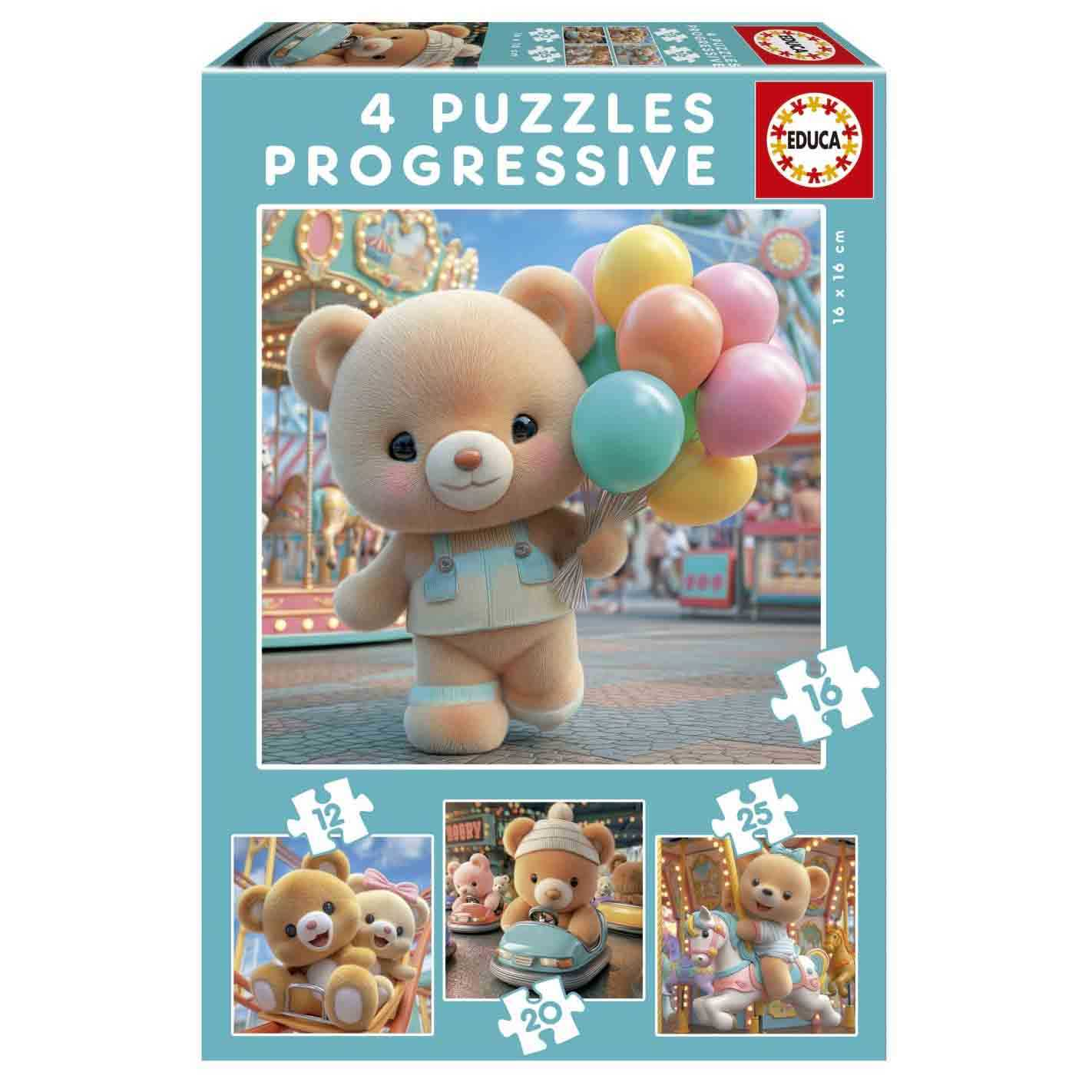 puzzle 6-9-12-16 piezas progresivo ositos en el parque (educa - 20500) puzzle 6-9-12-16 piezas progresivo ositos en el parque (educa - 20500)