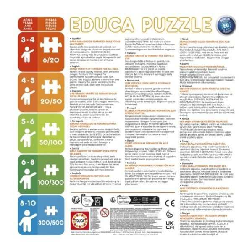 puzzle 200 piezas gatitos frutales (educa - 20496)