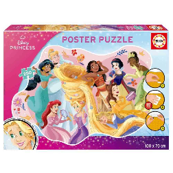 puzzle poster 250 piezas disney princess (educa - 20488)