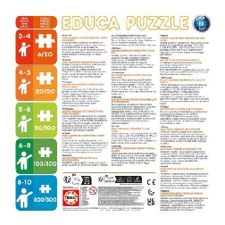 puzzle 6-9-12-16 pzas progresivo peppa pig (educa - 20325)