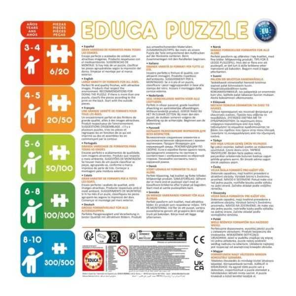 puzzle 6-9-12-16 pzas progresivo peppa pig (educa - 20325)