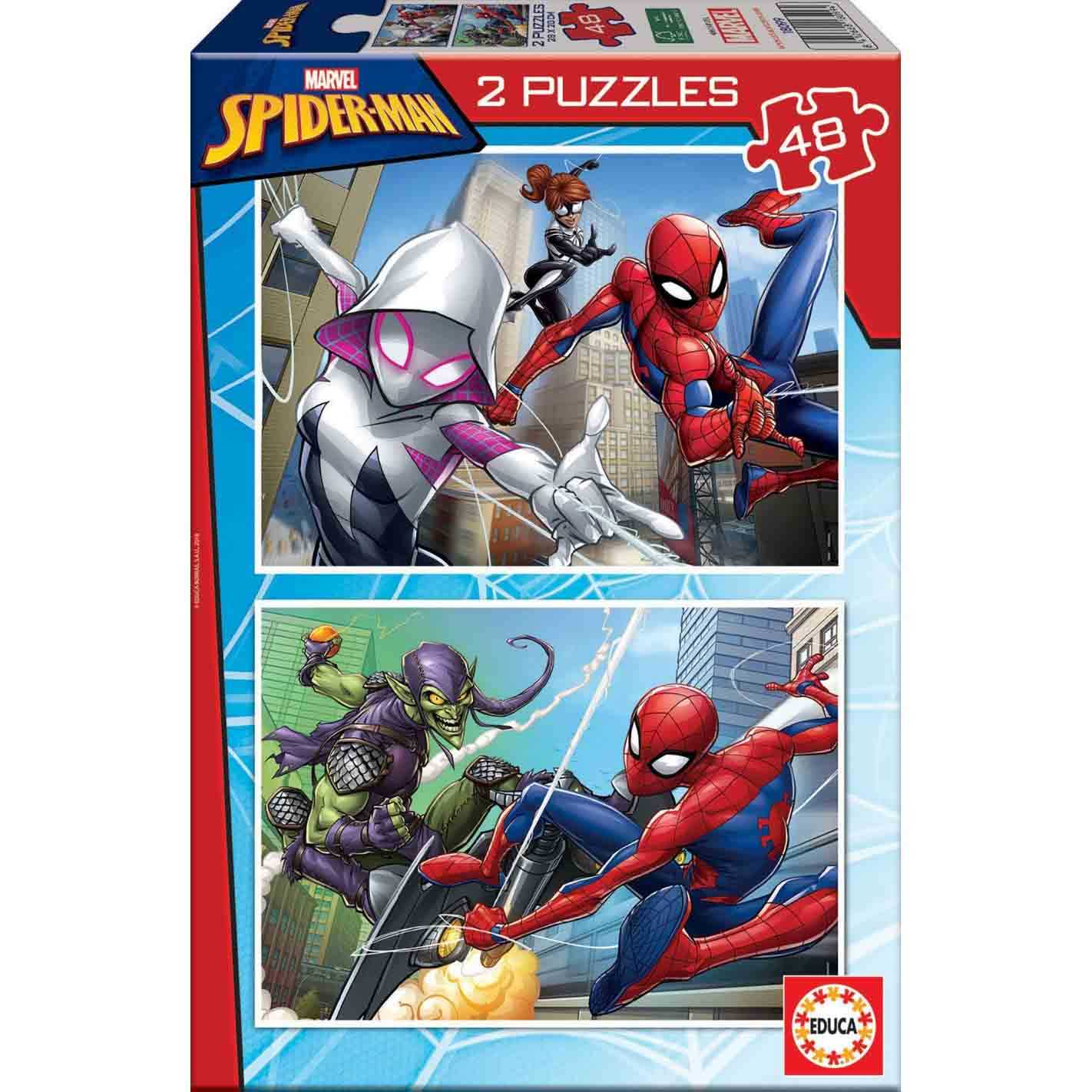 puzzle 2x48 pzas spiderman (educa - 18099)