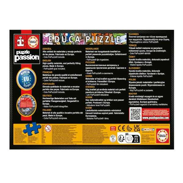 puzzle 500 piezas sistema solar (educa - 18449)