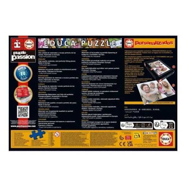 puzzle 1000 piezas lisboa colorida (educa - 20552)