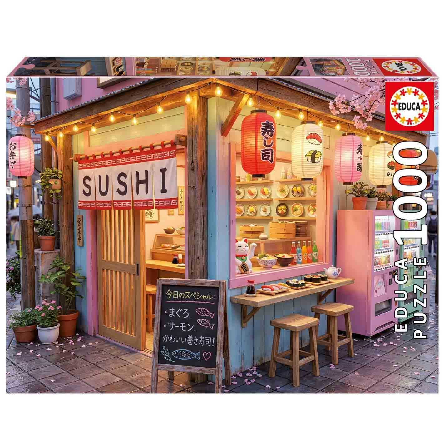 puzzle 1000 pzas kawaii sushi (educa - 20564)