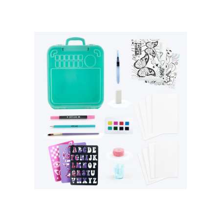 arts & craft watercolour maletin ( canal toys - art012 )