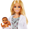 barbie doctora con bebé( mattel gvk03) barbie doctora con bebé( mattel gvk03)