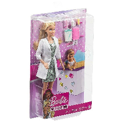 barbie doctora con bebé( mattel gvk03)