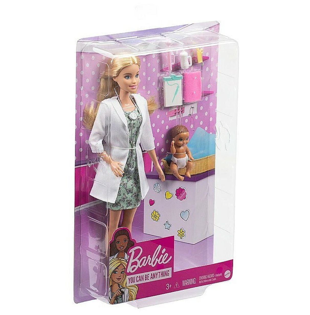 barbie doctora con bebé( mattel gvk03) barbie doctora con bebé( mattel gvk03)