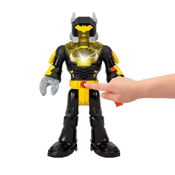 fisher imaginext dc figura batman insider exotraje (mattel - hyg31)
