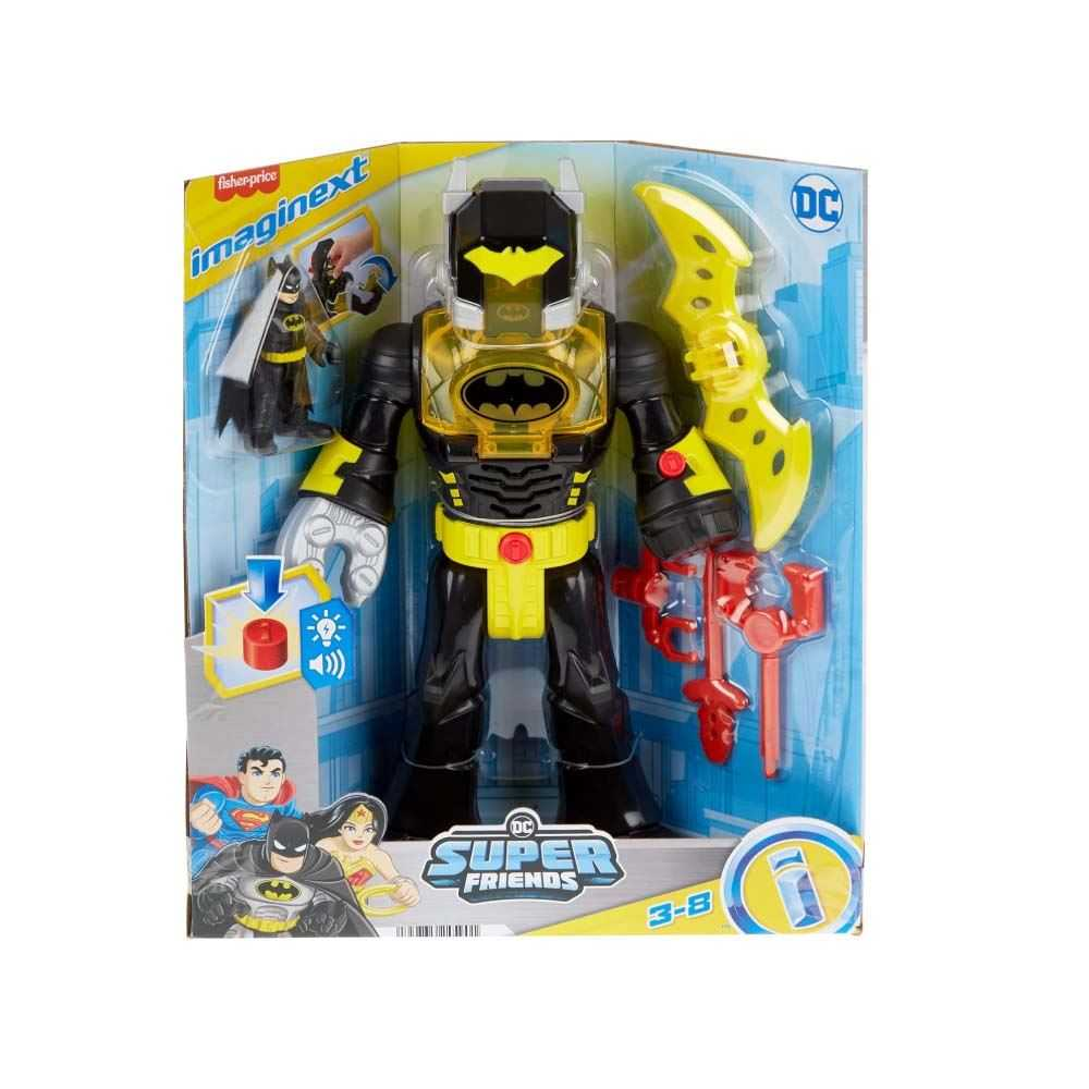 fisher imaginext dc figura batman insider exotraje (mattel - hyg31) fisher imaginext dc figura batman insider exotraje (mattel - hyg31)