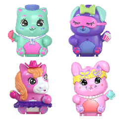 polly pocket world estuche animal mini muÑecas surtidas (mattel - jfg56)