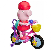 peppa pig pedaleando con peppa (hasbro - g21775n0)