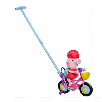 peppa pig pedaleando con peppa (hasbro - g21775n0)