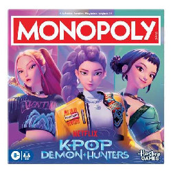 k-pop demon hunters monopoly (hasbro - g4601105)