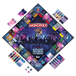 k-pop demon hunters monopoly (hasbro - g4601105)
