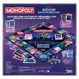 k-pop demon hunters monopoly (hasbro - g4601105)