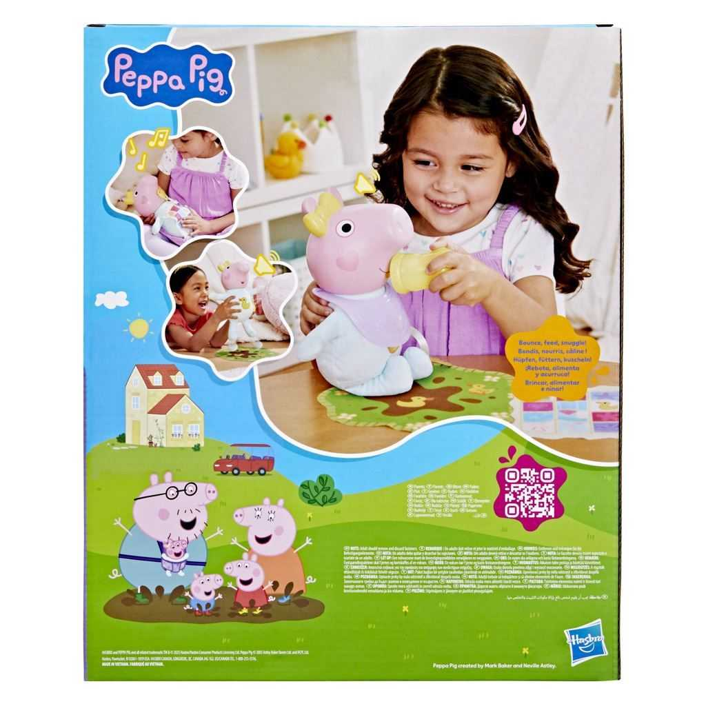 peppa pig evie gruÑidos y abrazos (hasbro - g16375l0)