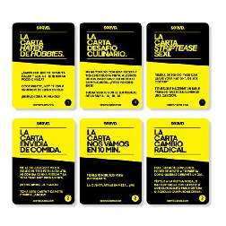 servd parejas juego de cartas (hasbro - g3533105)