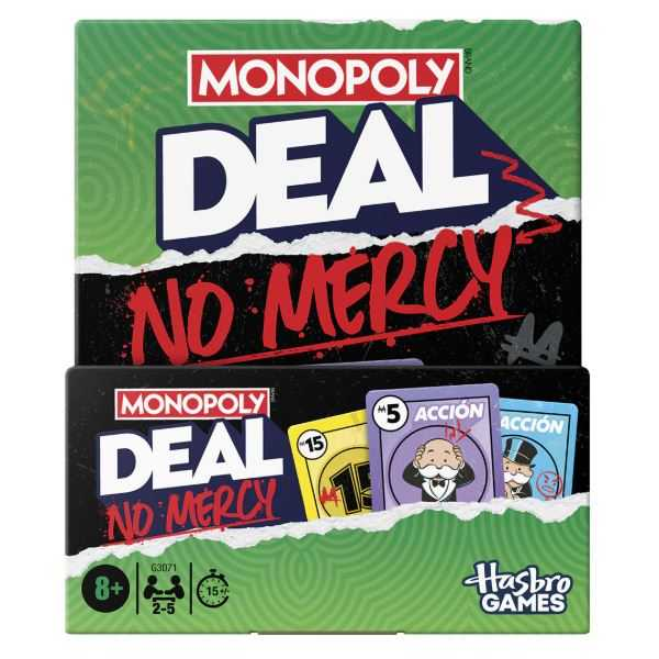 monopoly deal no mercy (hasbro - g3071eds)