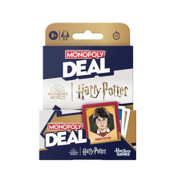 monopoly deal harry potter (hasbro - g0717eds)
