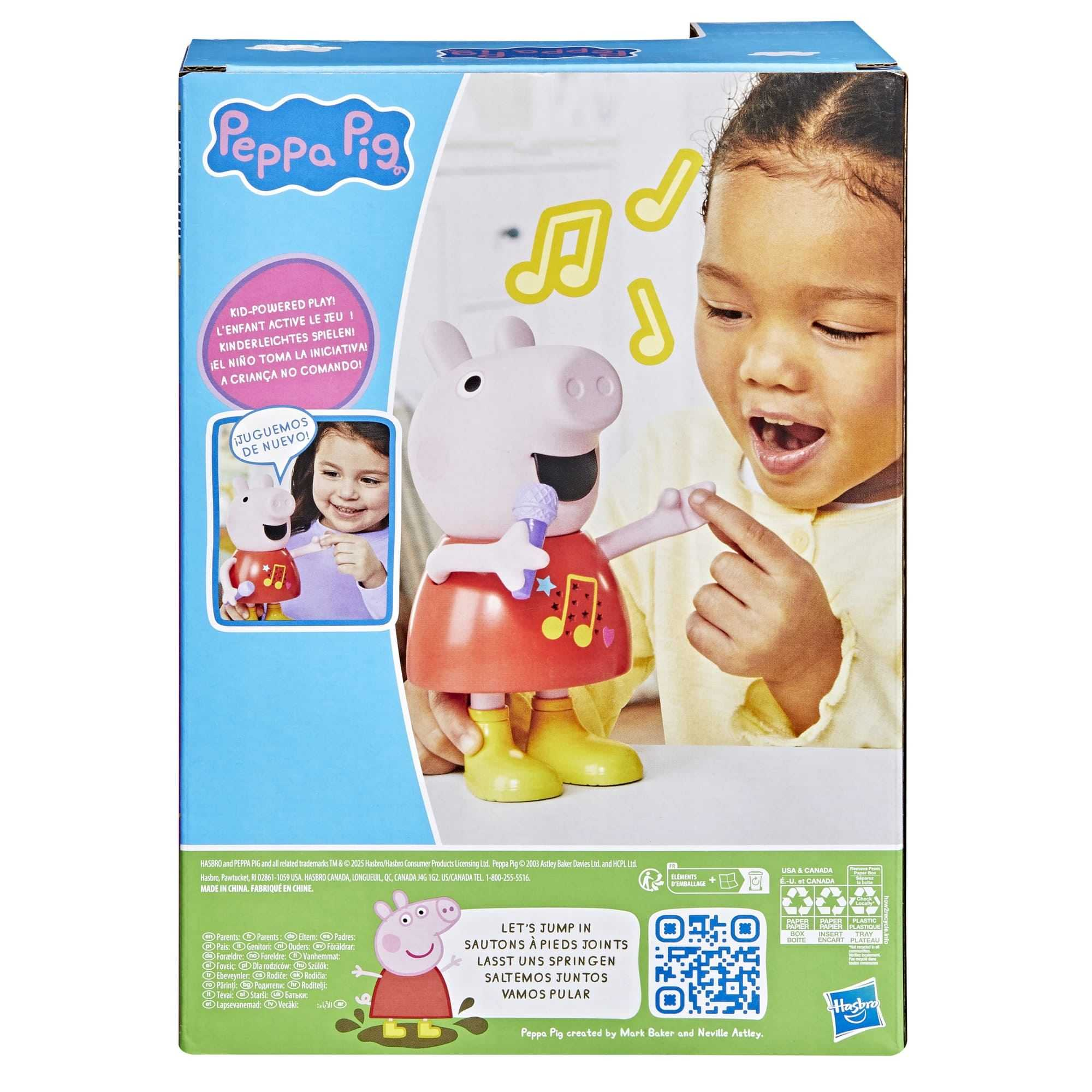 peppa pig musical (hasbro - g05185n0)