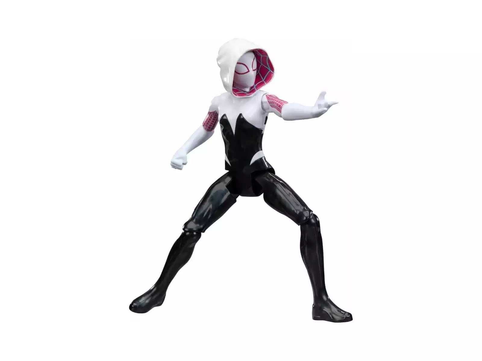 spiderman figura titan ghost spider (hasbro - g28585x0)