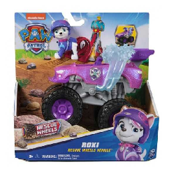 paw patrol rescue wheels vehiculo roxi (spin master - 6070222)