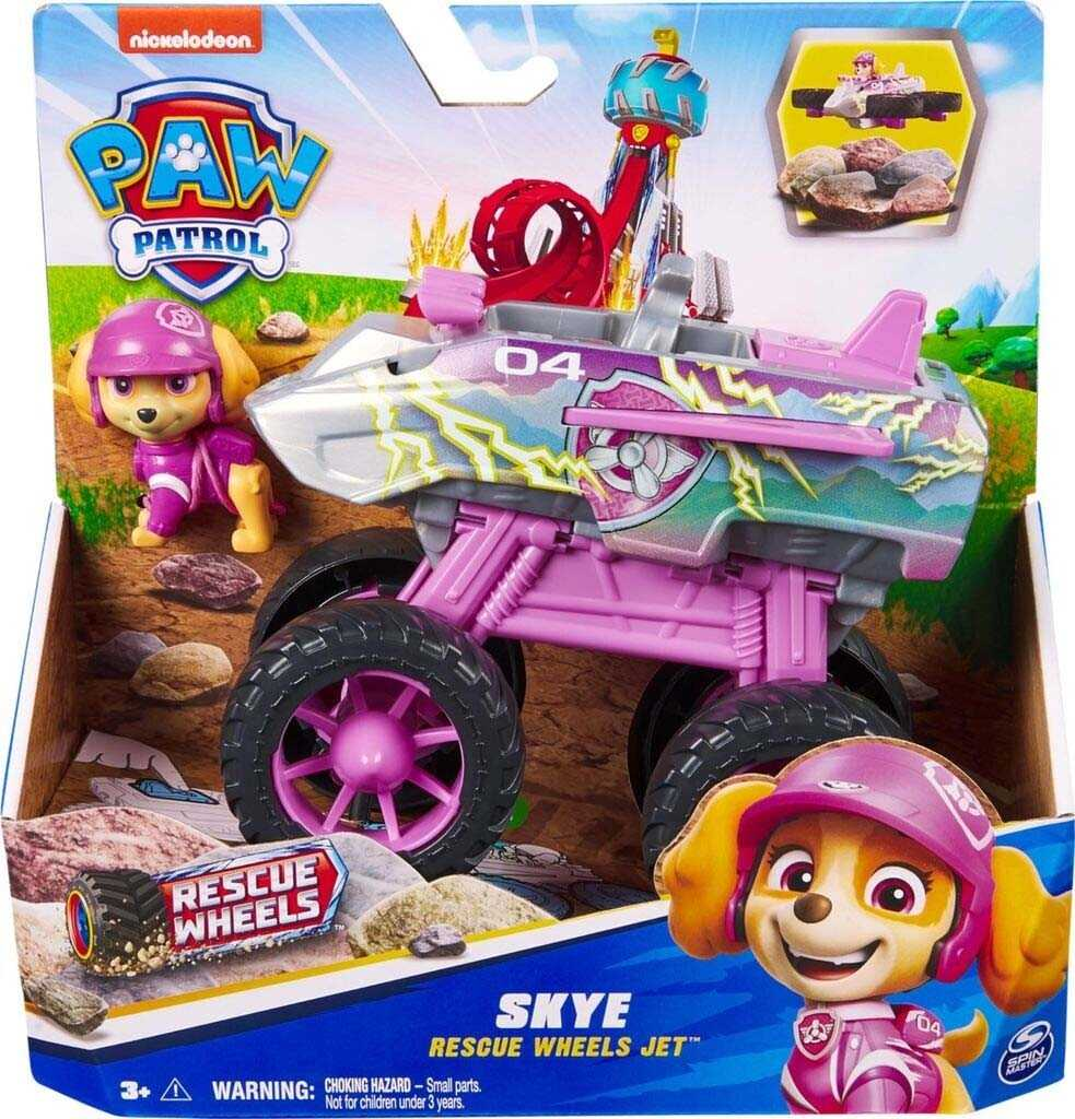 paw patrol rescue wheels vehiculo skye (spin master - 60693039