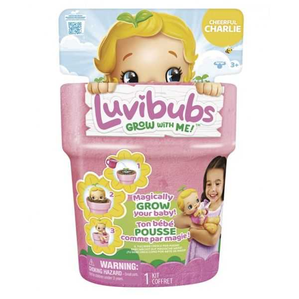 moose luvibubs happy sunny (moose toys - 61011)