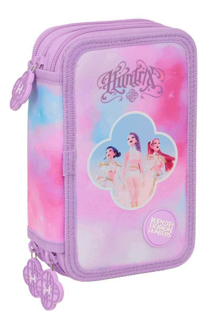 k-pop demon hunters artist plumier 37 piezas (safta - 442669857)
