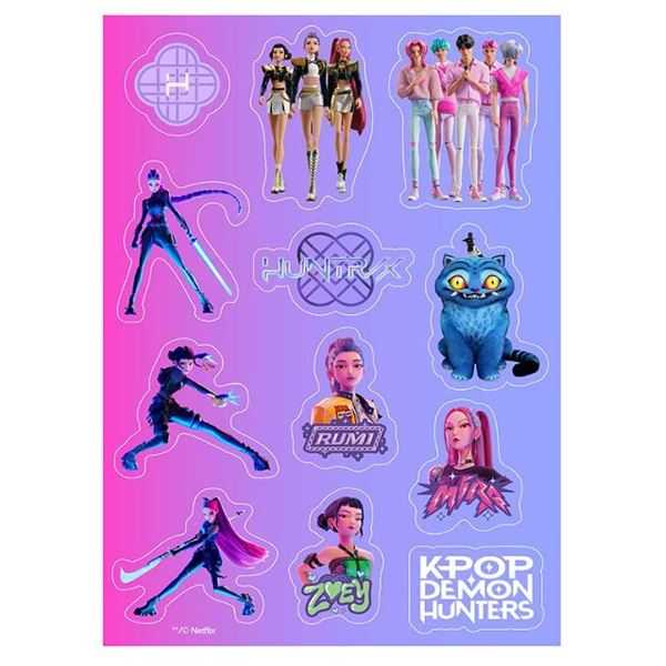 k-pop demon hunters set pegatinas (safta - 342660913)