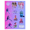 k-pop demon hunters set pegatinas (safta - 342660913)