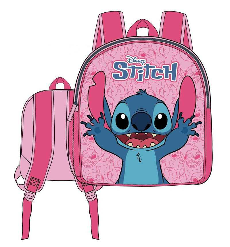 lilo & stitch mochila infantil 25 x 22 x 10 cm (new import - nw1788)