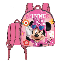 minnie mochila infantil 25 x 22 x 10 cm (new import - nw1809)