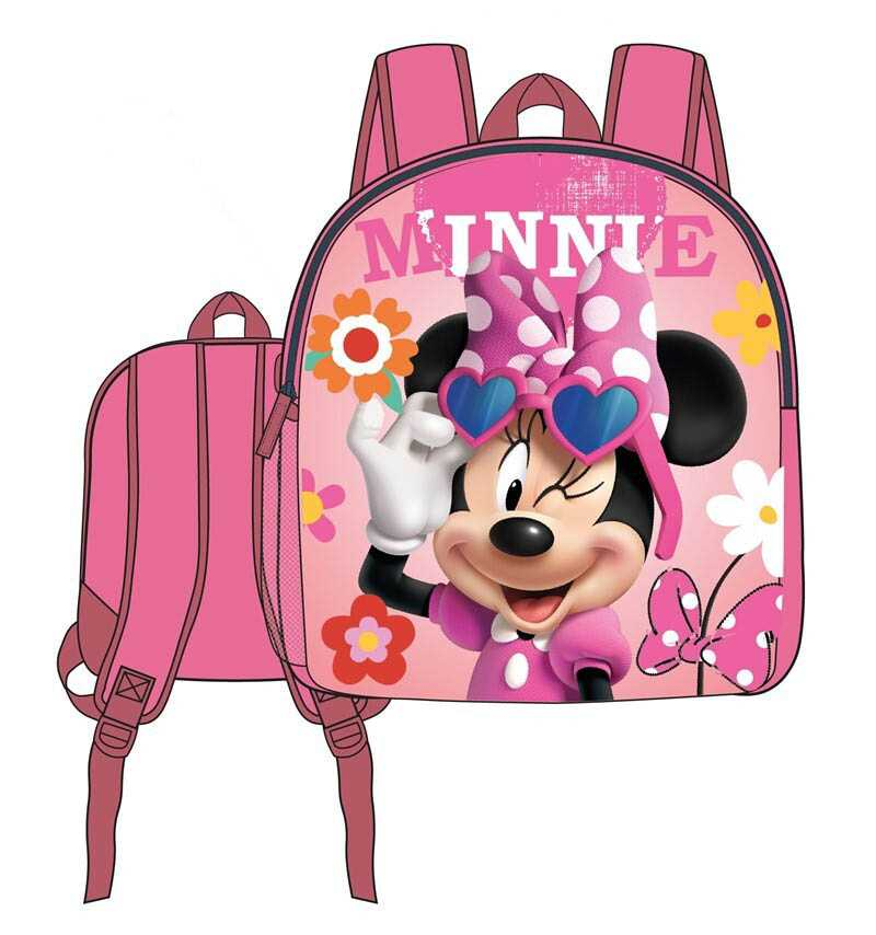 minnie mochila infantil 25 x 22 x 10 cm (new import - nw1809)