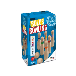 juego bolos madera (cayro - 148)