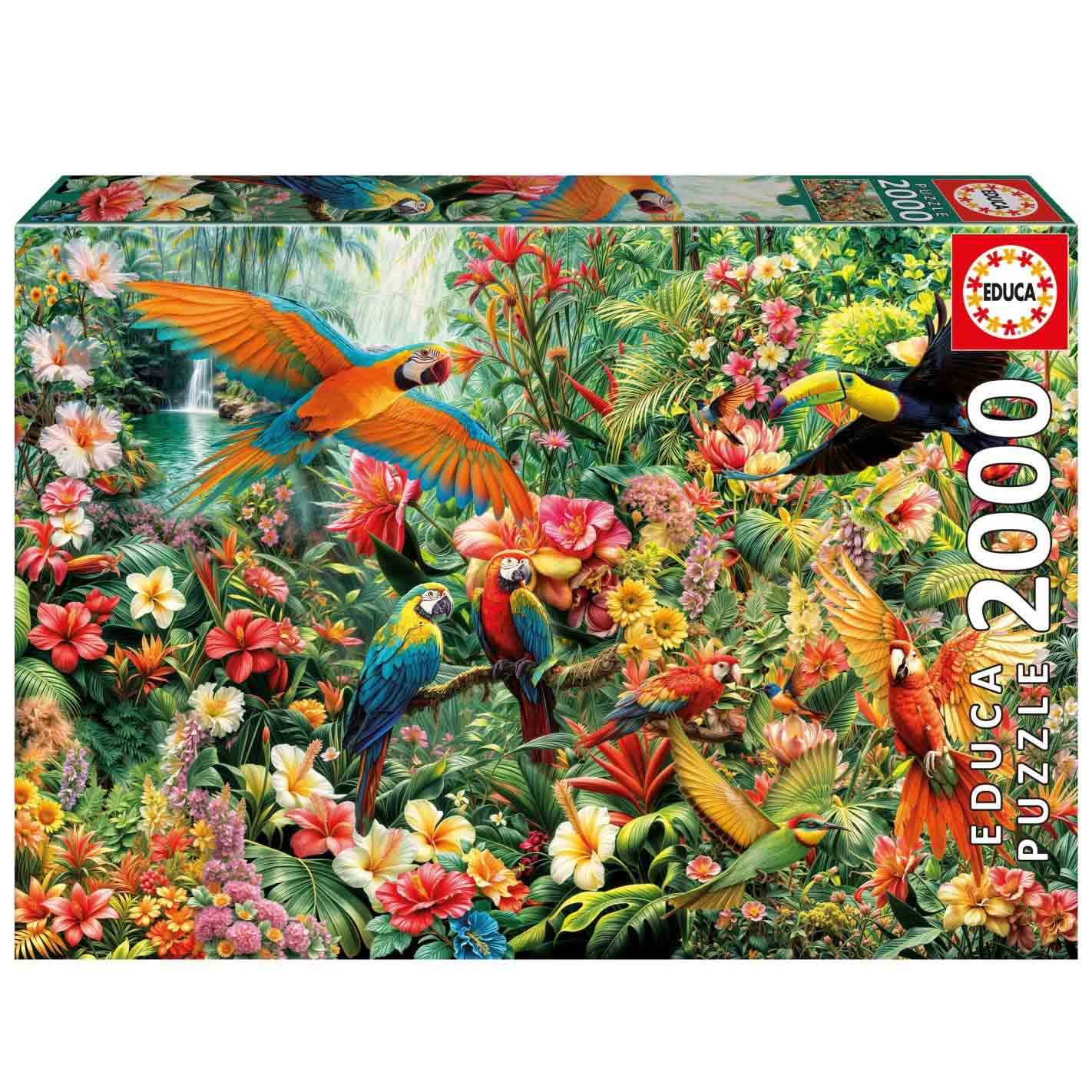 puzzle 2000 piezas aves del amazonas (educa - 20574)