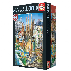 puzzle 1000 piezas gaudi collage (educa - 20376)