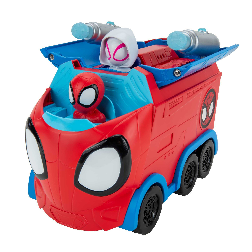 spidey and friends vehiculo deluxe web spinning ha (jazwares iberia - snf0081)