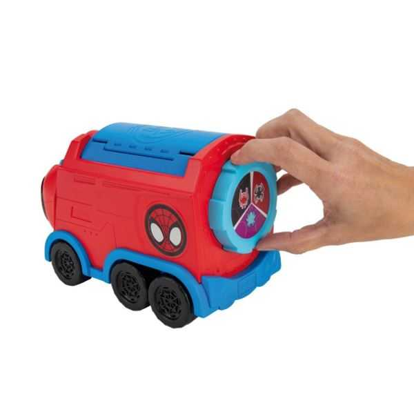 spidey and friends vehiculo deluxe web spinning ha (jazwares iberia - snf0081)