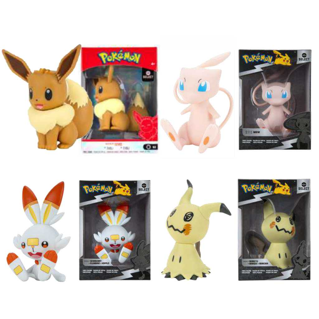 pokemon figura vinilo 10 cm surtidas (jazwares iberia - pkw0254)