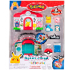 squishalongs playset pokemon center (jazwares iberia - sqal0071) squishalongs playset pokemon center (jazwares iberia - sqal0071)