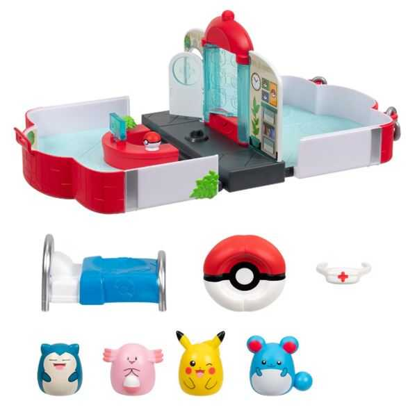 squishalongs playset pokemon center (jazwares iberia - sqal0071) squishalongs playset pokemon center (jazwares iberia - sqal0071)