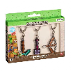 minecraft llavero metal pack 3 en caja minecraft llavero metal pack 3 en caja