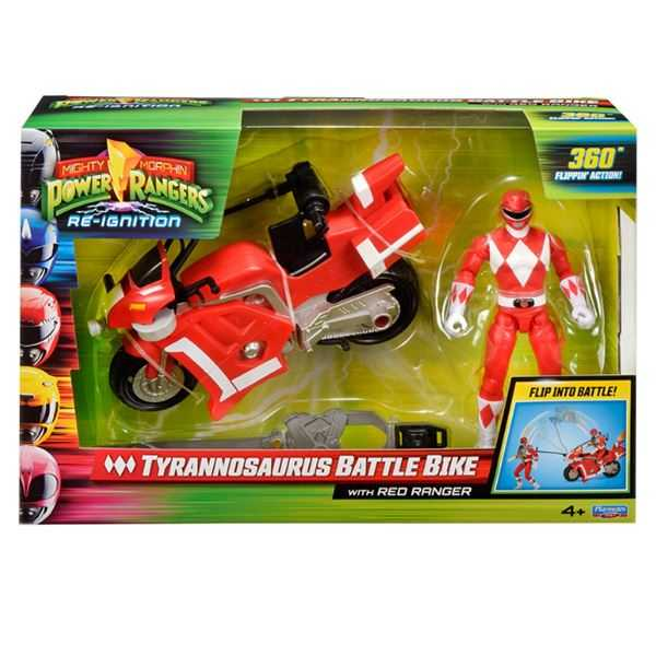 power rangers moto combate con figura (bizak - 62518660)